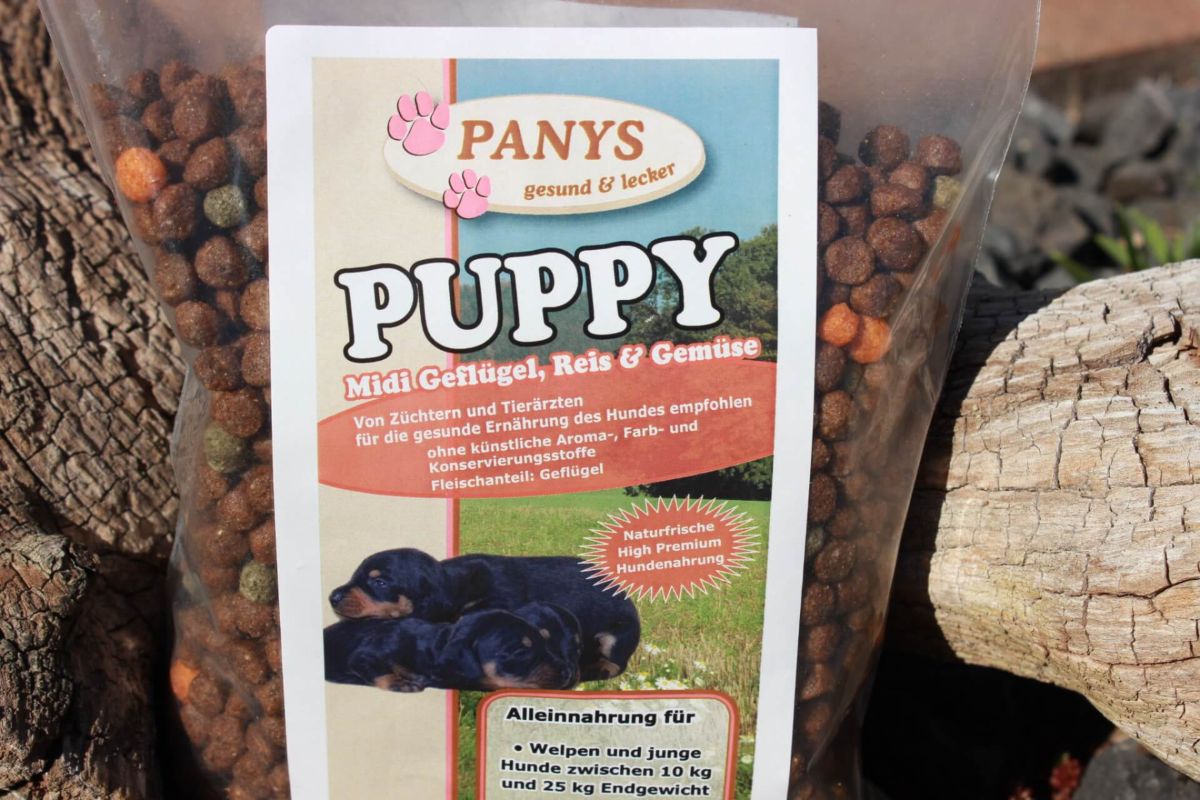 Puppy Midi Geflügel, Reis + Gemüse